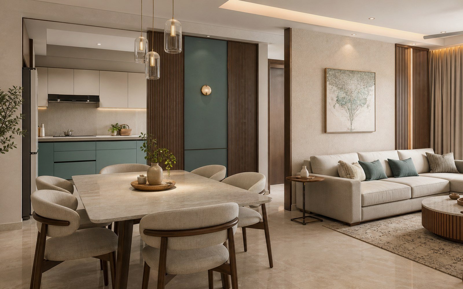 Interior after construction